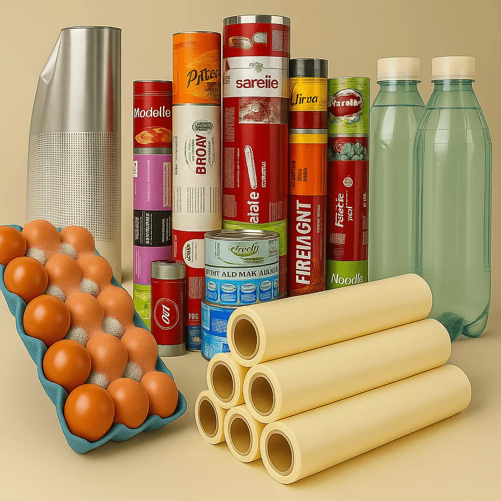 Film & Shrink Products - PE, POF, and stretch films