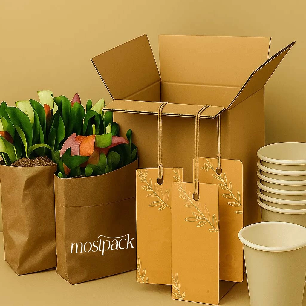 Paper & Carton Products - kraft paper bags, carton boxes, labels, cups, and sticky labels